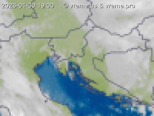 Oblačnost Slovenija