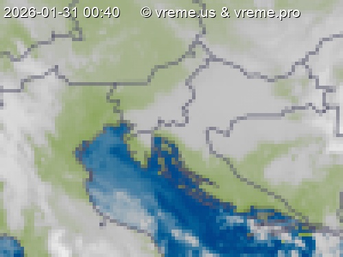 Oblačnost Slovenija