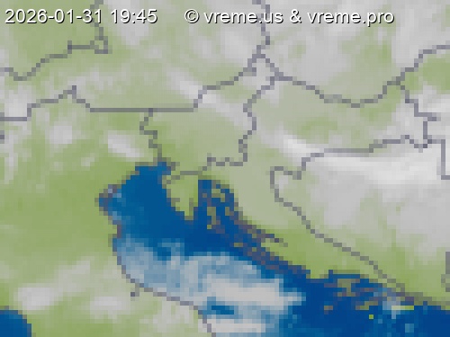 Oblačnost Slovenija