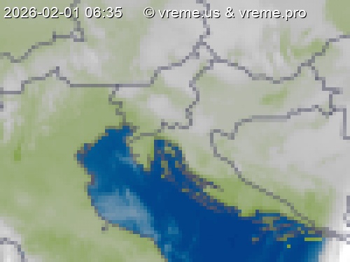 Oblačnost Slovenija