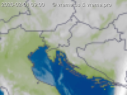 Oblačnost Slovenija