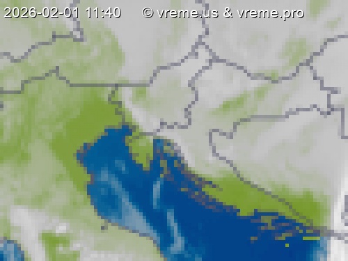 Oblačnost Slovenija