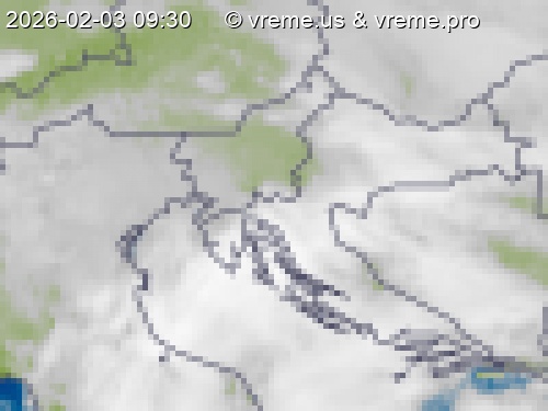 Oblačnost Slovenija