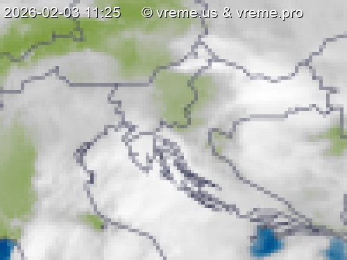 Oblačnost Slovenija