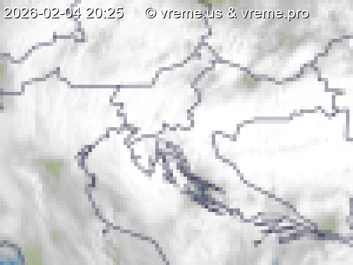 Oblačnost Slovenija