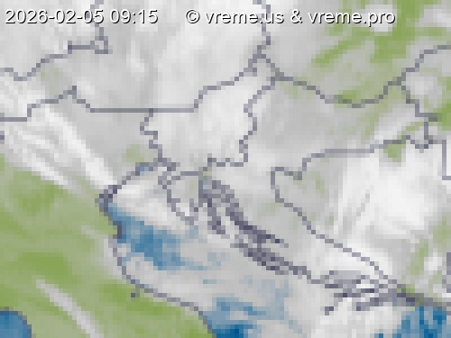 Oblačnost Slovenija