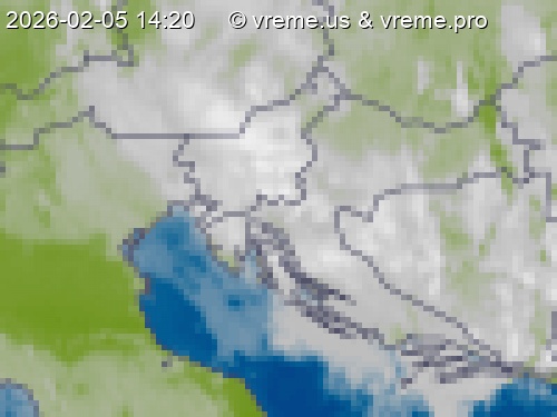 Oblačnost Slovenija