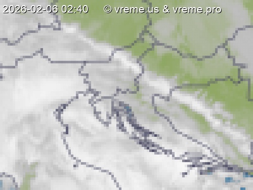 Oblačnost Slovenija