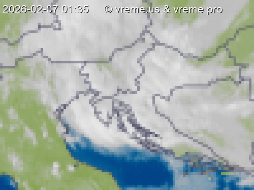 Oblačnost Slovenija