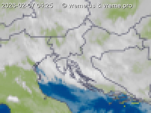 Oblačnost Slovenija