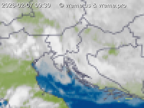 Oblačnost Slovenija