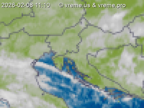 Oblačnost Slovenija