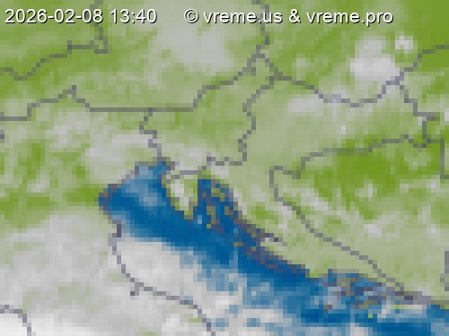 Oblačnost Slovenija