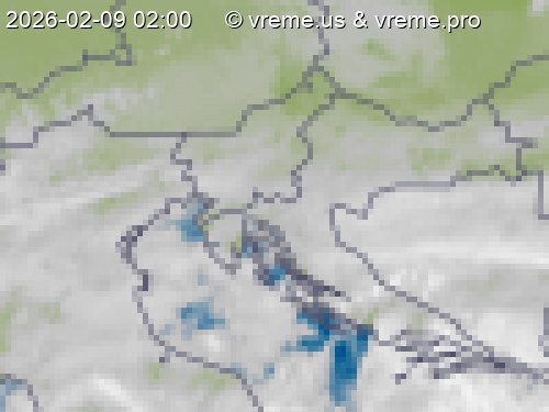 Oblačnost Slovenija