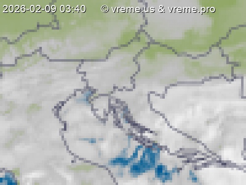 Oblačnost Slovenija