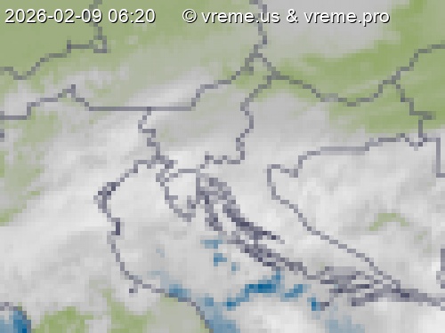 Oblačnost Slovenija