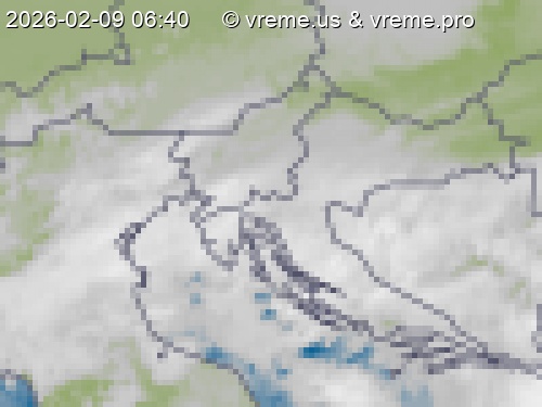 Oblačnost Slovenija