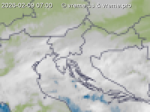 Oblačnost Slovenija