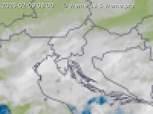 Oblačnost Slovenija