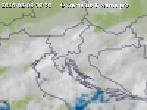 Oblačnost Slovenija