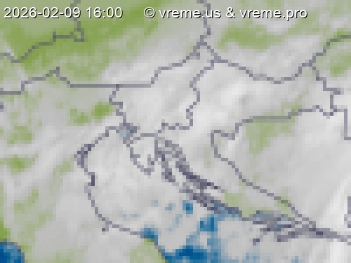 Oblačnost Slovenija