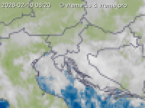 Oblačnost Slovenija
