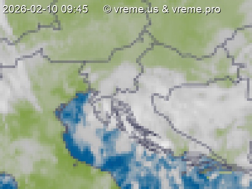 Oblačnost Slovenija