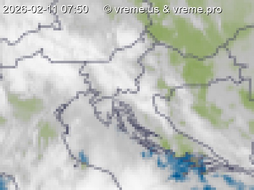 Oblačnost Slovenija
