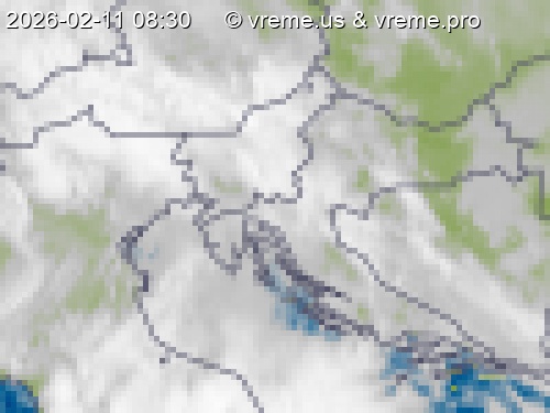 Oblačnost Slovenija