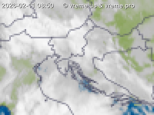 Oblačnost Slovenija