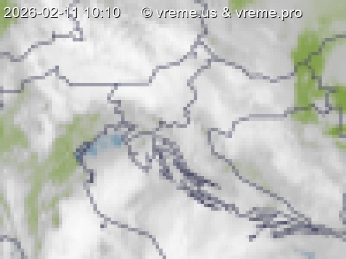 Oblačnost Slovenija