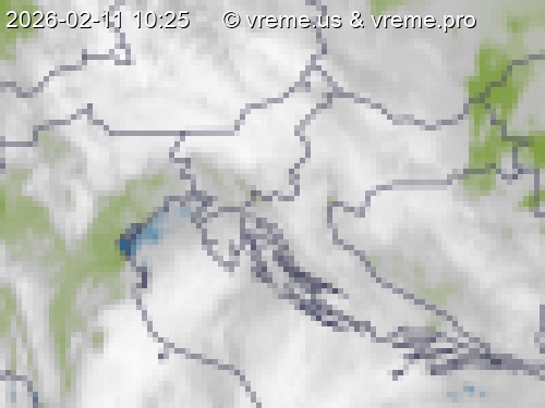 Oblačnost Slovenija