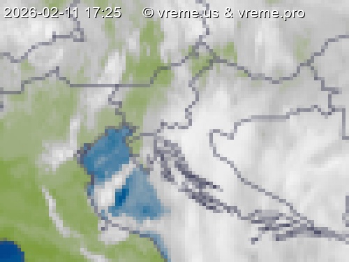 Oblačnost Slovenija