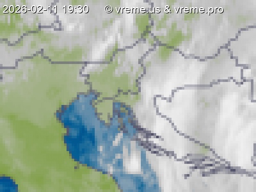 Oblačnost Slovenija