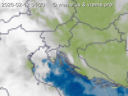 Oblačnost Slovenija