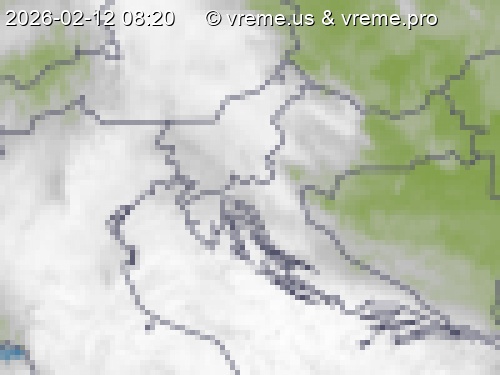 Oblačnost Slovenija