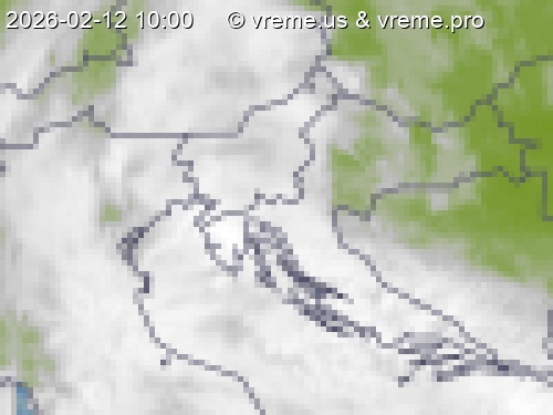 Oblačnost Slovenija