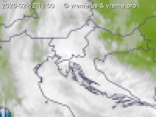 Oblačnost Slovenija
