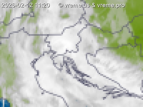 Oblačnost Slovenija