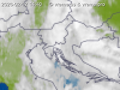 Oblačnost Slovenija