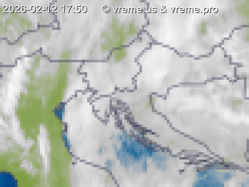 Oblačnost Slovenija