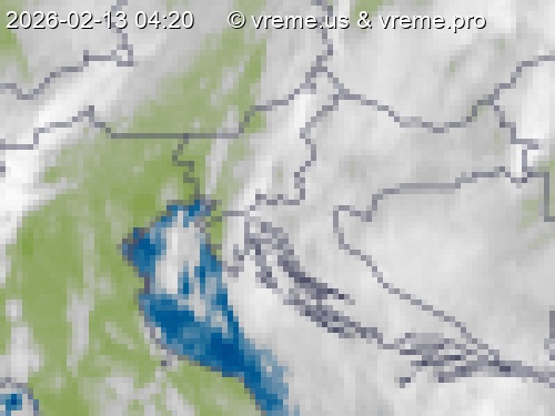 Oblačnost Slovenija