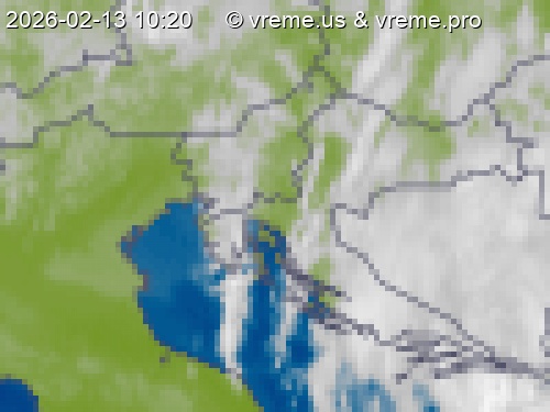 Oblačnost Slovenija