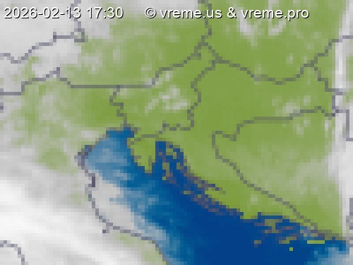 Oblačnost Slovenija