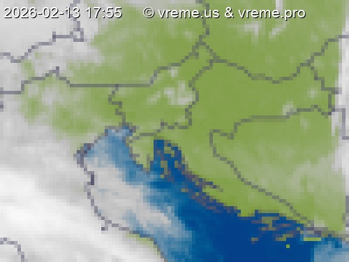 Oblačnost Slovenija