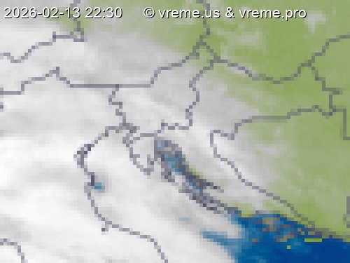 Oblačnost Slovenija