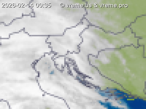 Oblačnost Slovenija
