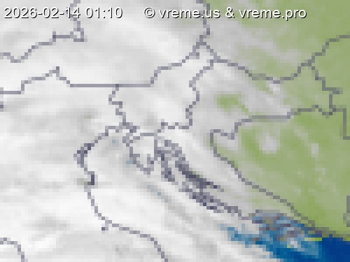 Oblačnost Slovenija