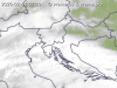 Oblačnost Slovenija