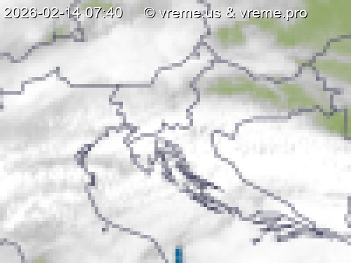 Oblačnost Slovenija